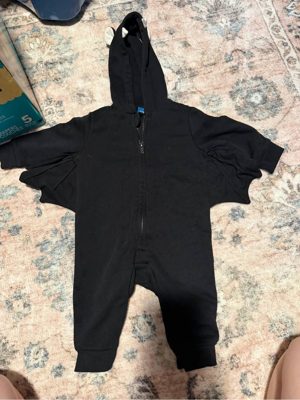 Black Bat Hooded costume
